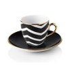 cafe turc selamlique collection zigzag noir