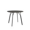 Tree dining table 90 black