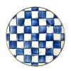 55141 smaltovany dezertni talir royal check 20 cm mackenzie childs