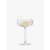 55994 siroka sklenice na sampanske pearl 300 ml perletova set 2ks lsa international