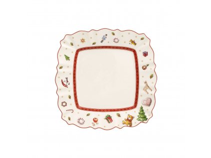 Dezertní talíř, bílý, 22 x 22 cm, kolekce Toy's Delight Villeroy & Boch 1