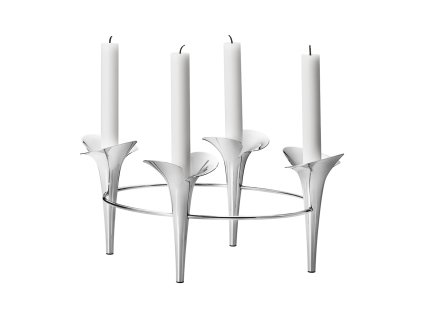 10020271 BLOOM BOTANICA 4 TAPER CANDLEHOLDER SS 01