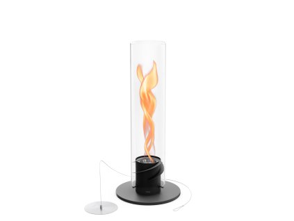 00700 SPIN 1200 Tischfeuer schwarz L%C3%B6schdeckel 1 Flamme