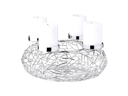 62679 adventni venec milano 28 cm nerezova ocel edzard