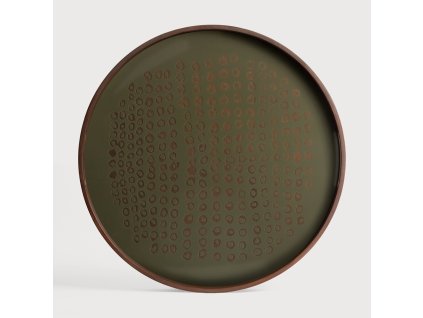 product wf 20585 Second Nature tray glass round S front web