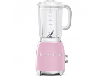 37673 50 s retro style blender 1 5l plastova nadoba ruzovy smeg