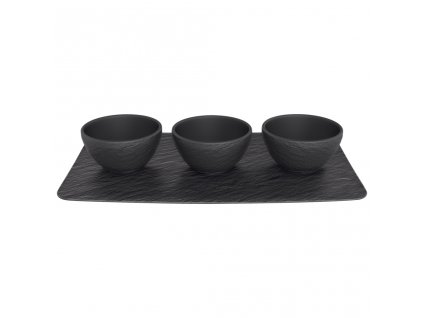 39074 miska na dip set 4ks kolekce manufacture rock villeroy boch