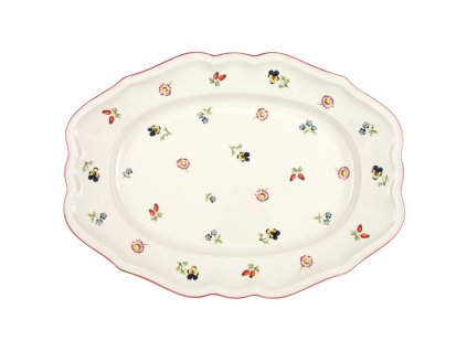 39572 ovalny servirovaci talir kolekce petite fleur villeroy boch