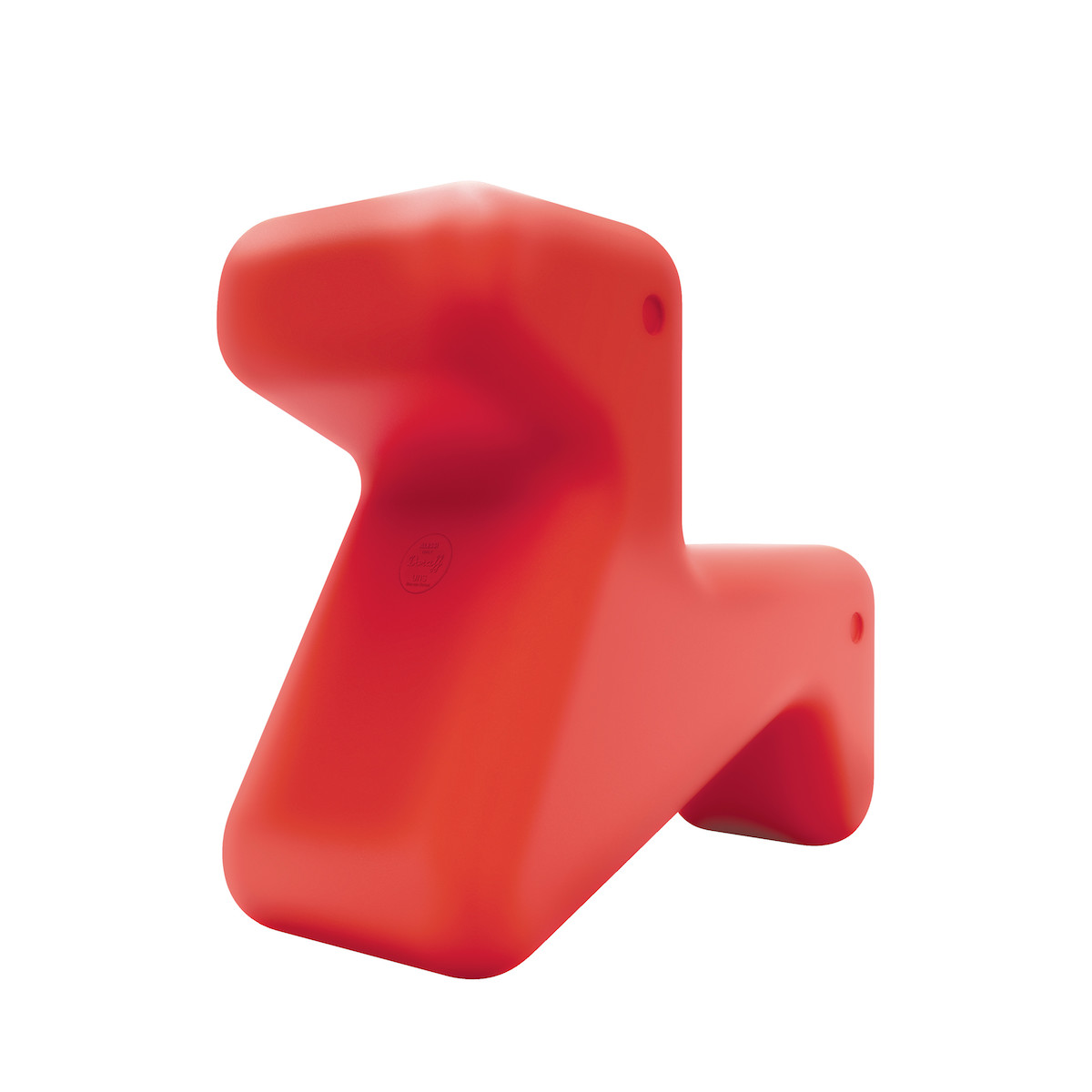 E-shop Stolička "Doraff" červená - Alessi