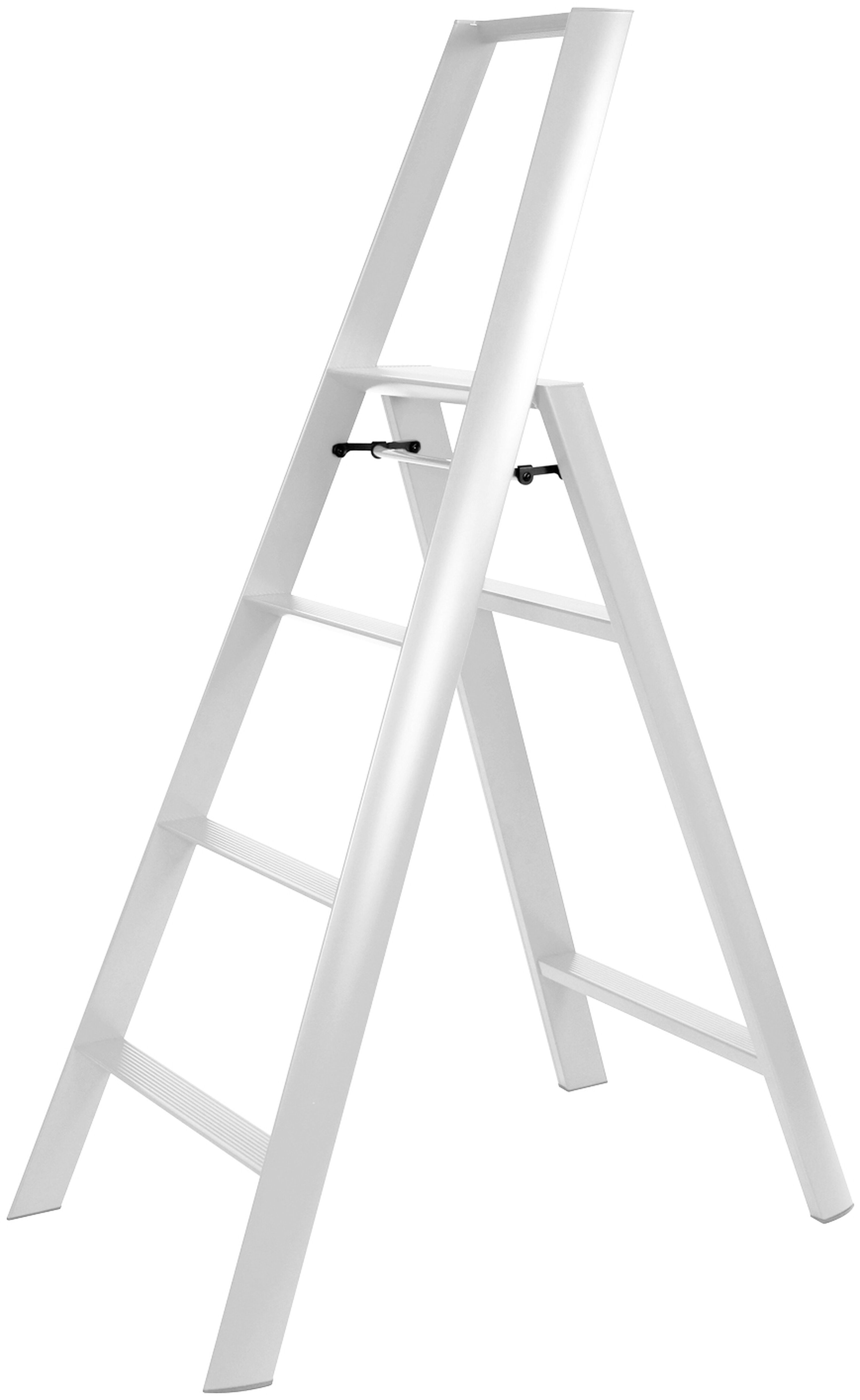 E-shop Schodíky veľké, 4 schody, biele - Lucano
