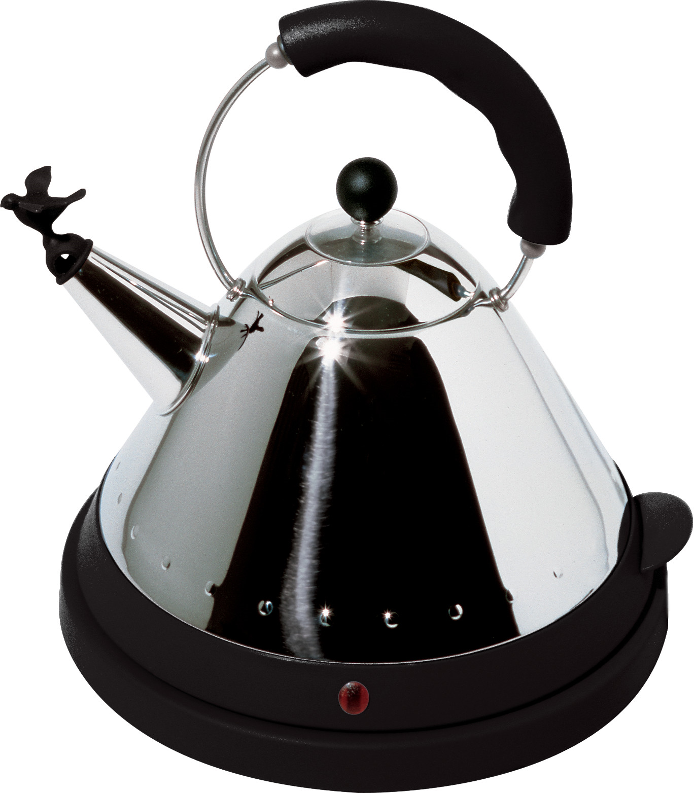E-shop Rýchlovarná kanvica, čierna, priem. 25.5 cm - Alessi