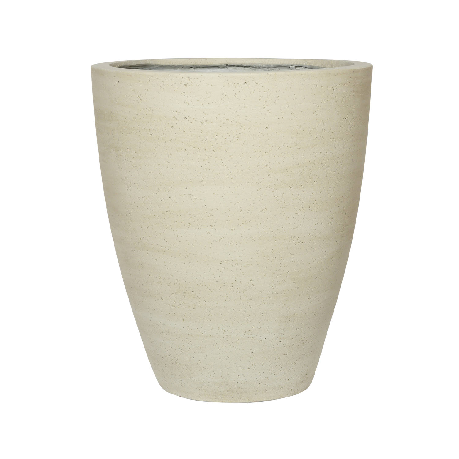 Kvetináč Ben, farba béžová, viac veľkostí - PotteryPots Velikost: L - v. 55 cm, ⌀ 46.5 cm