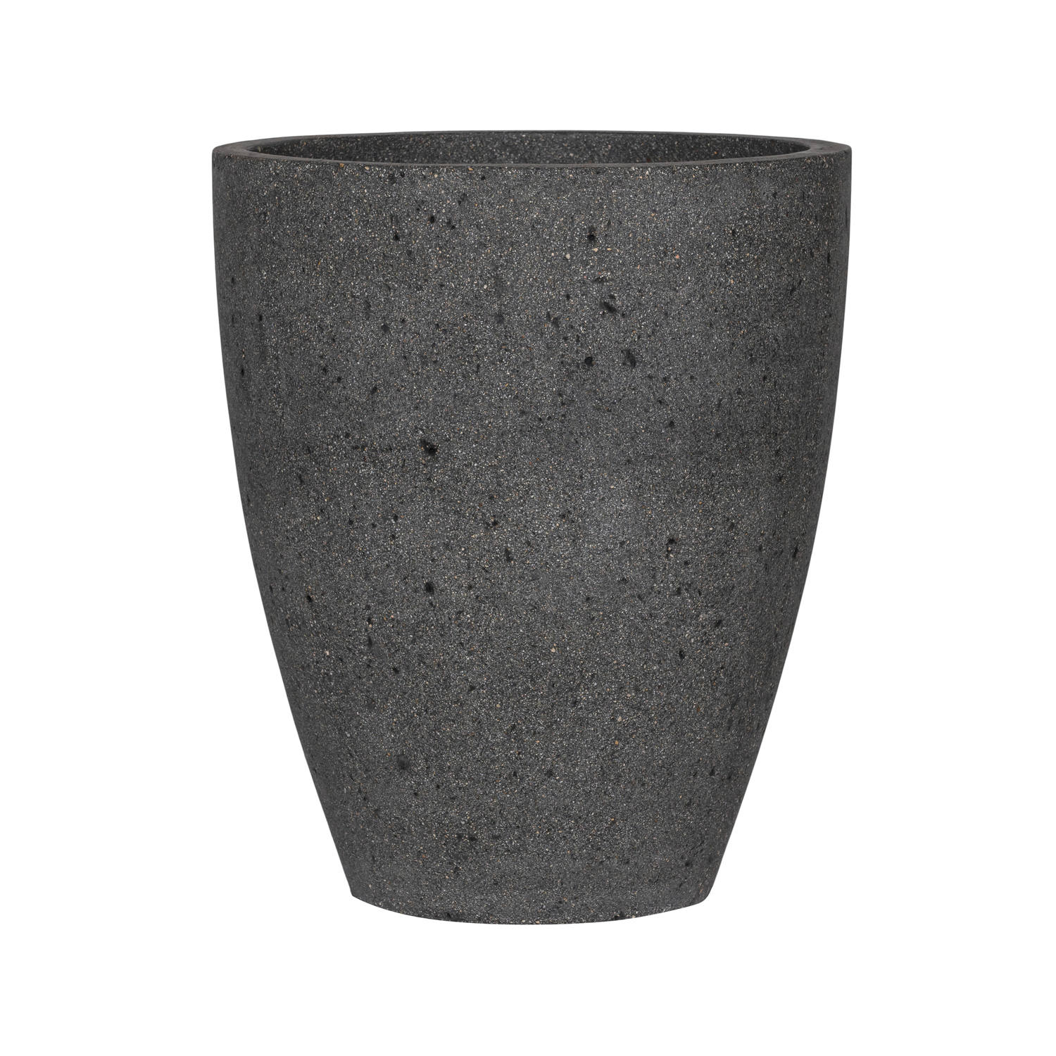 Kvetináč Ben, farba sivá laterit, viac veľkostí - PotteryPots Velikost: L - v. 55 cm, ⌀ 46.5 cm