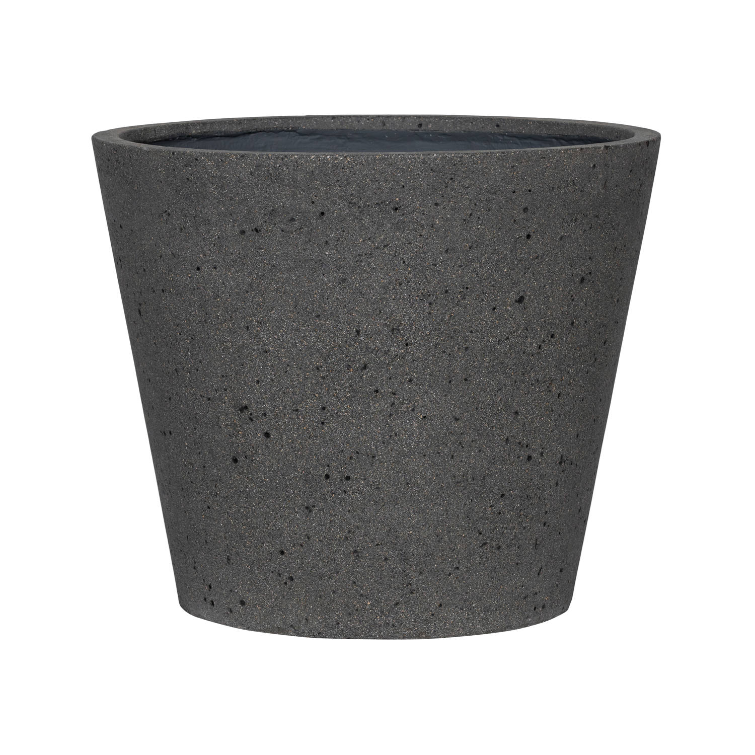 Kvetináč Bucket, farba sivá laterit, viac veľkostí - PotteryPots Velikost: M - v. 40 cm, ⌀ 49.5 cm