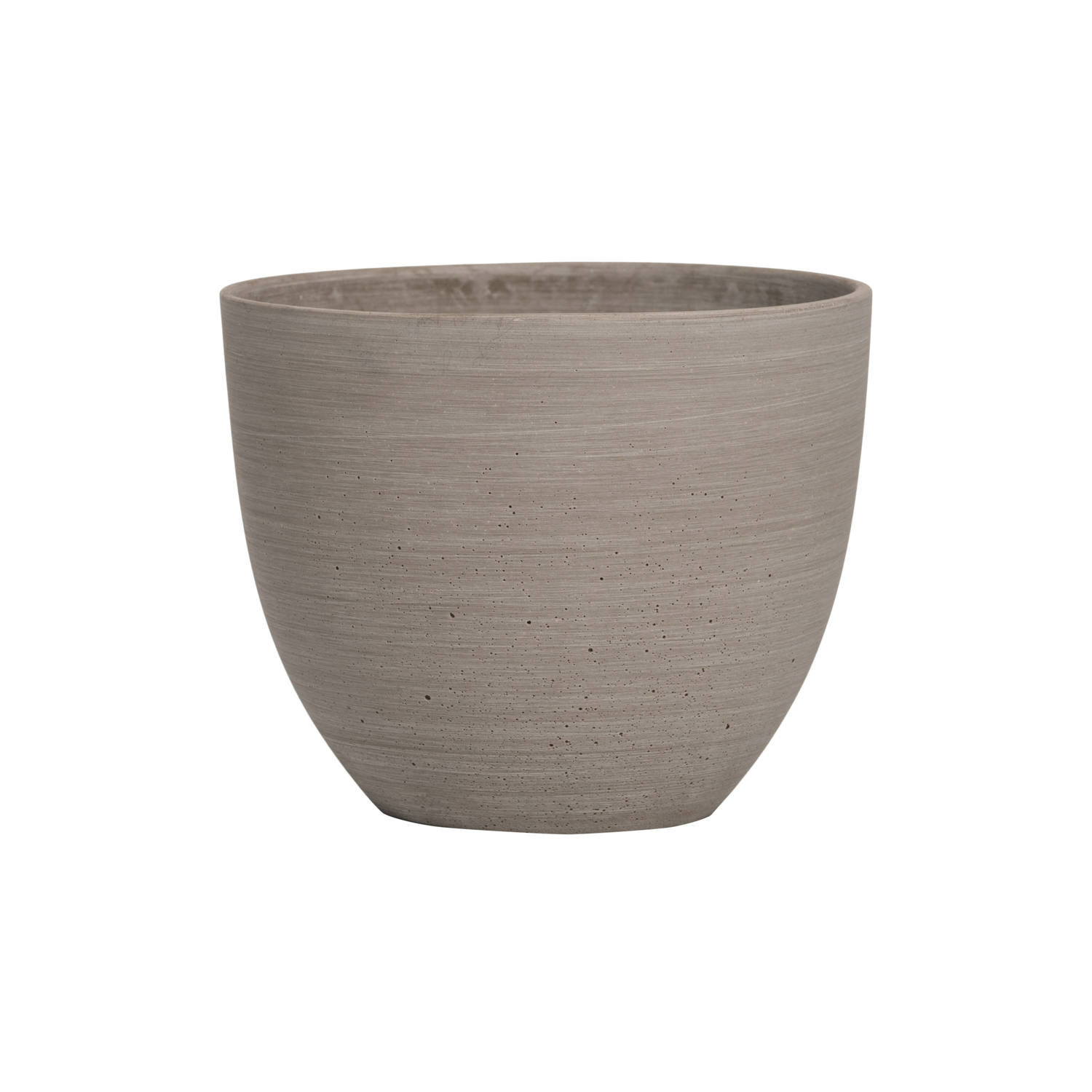 Kvetináč Coral, farba dymovo sivá, viac veľkostí - PotteryPots Velikost: M - v. 21 cm, ⌀ 25 cm