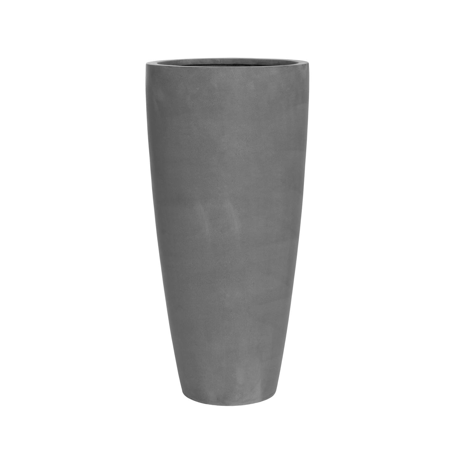 E-shop Pottery Pots Kvetináč Dax, farba sivá, viac veľkostí - PotteryPots Velikost: XL - v. 100 cm, ⌀ 47 cm