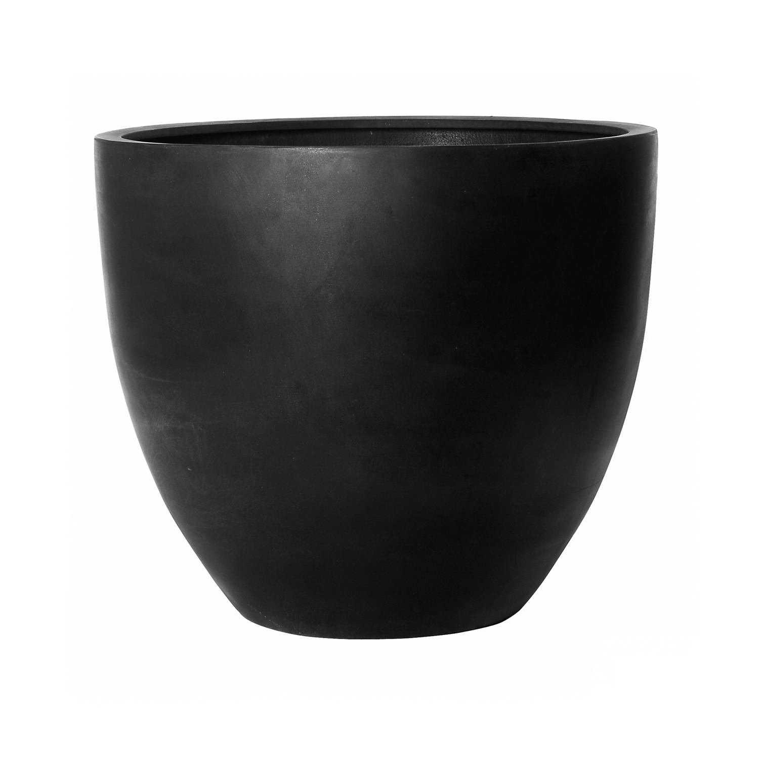 Kvetináč Jesslyn, farba čierna, viac veľkostí - PotteryPots Velikost: L - v. 61 cm, ⌀ 70 cm