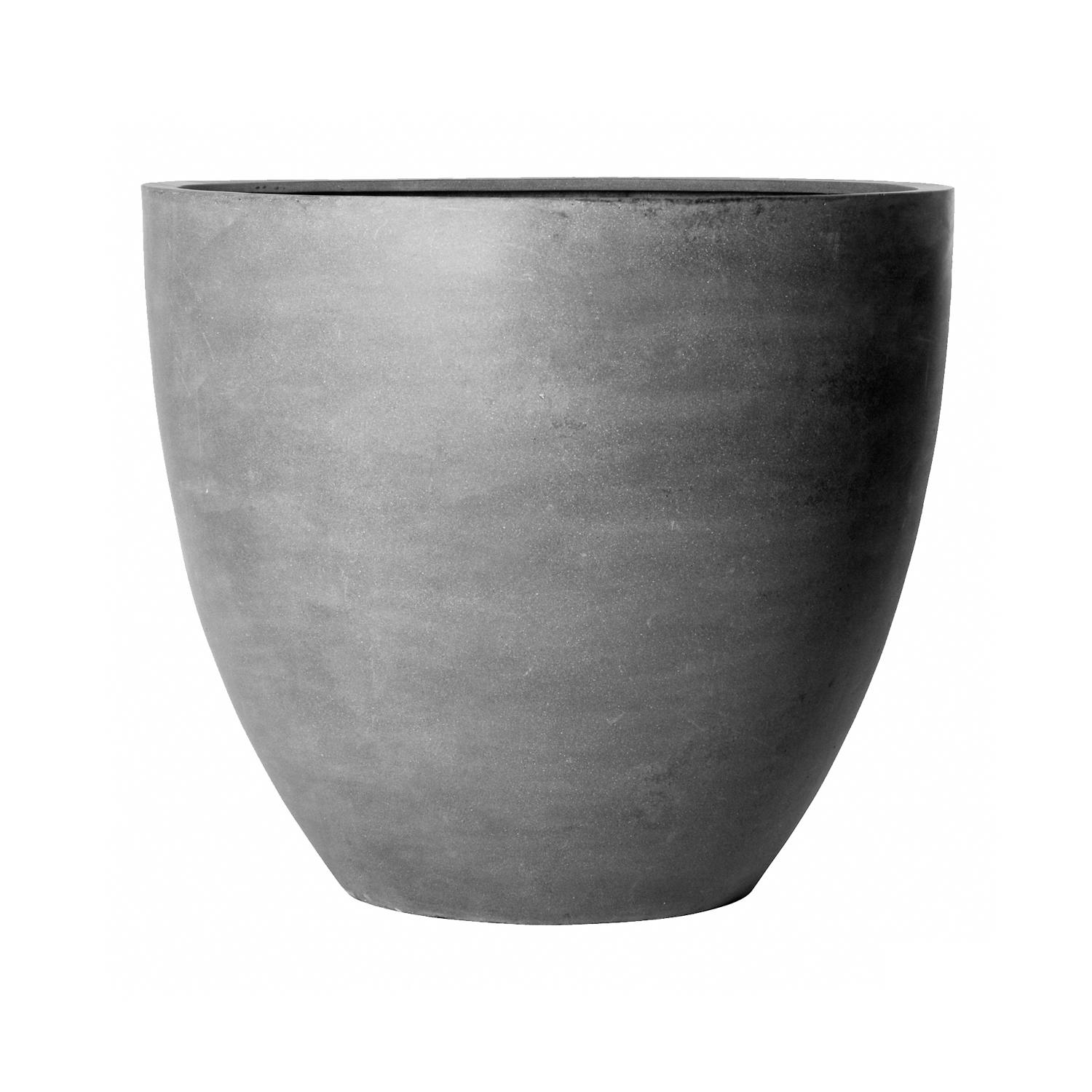 Kvetináč Jesslyn, farba sivá, viac veľkostí - PotteryPots Velikost: S - v. 44 cm, ⌀ 50 cm