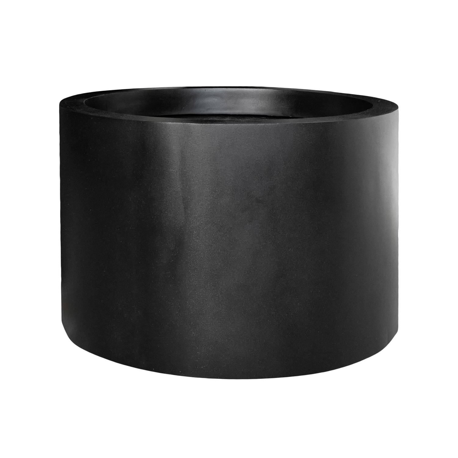 E-shop Pottery Pots Kvetináč Jumbo Max stredne vysoký, farba čierna, viac veľkostí - PotteryPots Velikost: L - v. 60 cm, ⌀ 90 cm