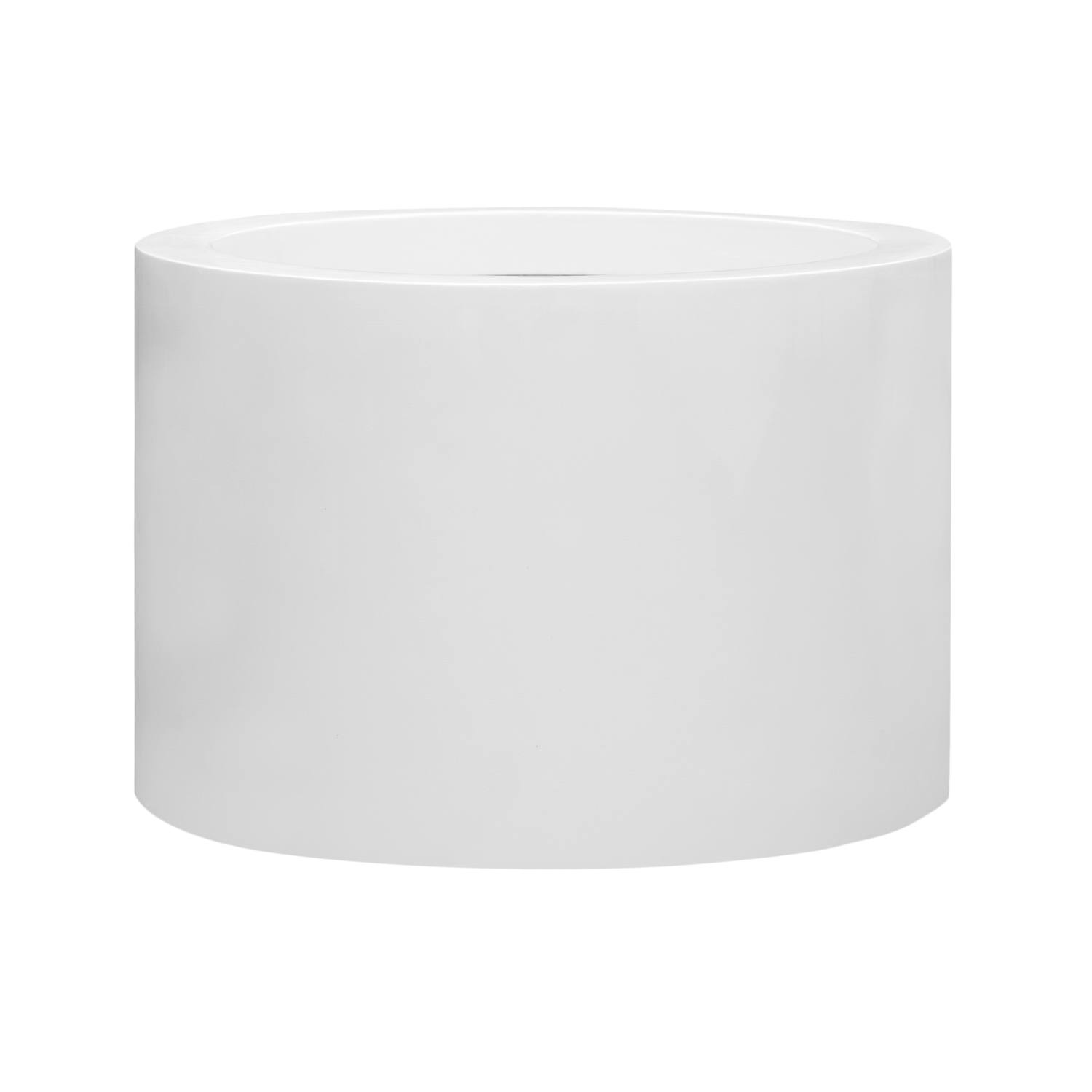 E-shop Pottery Pots Kvetináč Jumbo Max stredne vysoký, farba matná biela, viac veľkostí - PotteryPots Velikost: M - v. 50 cm, ⌀ 70 cm
