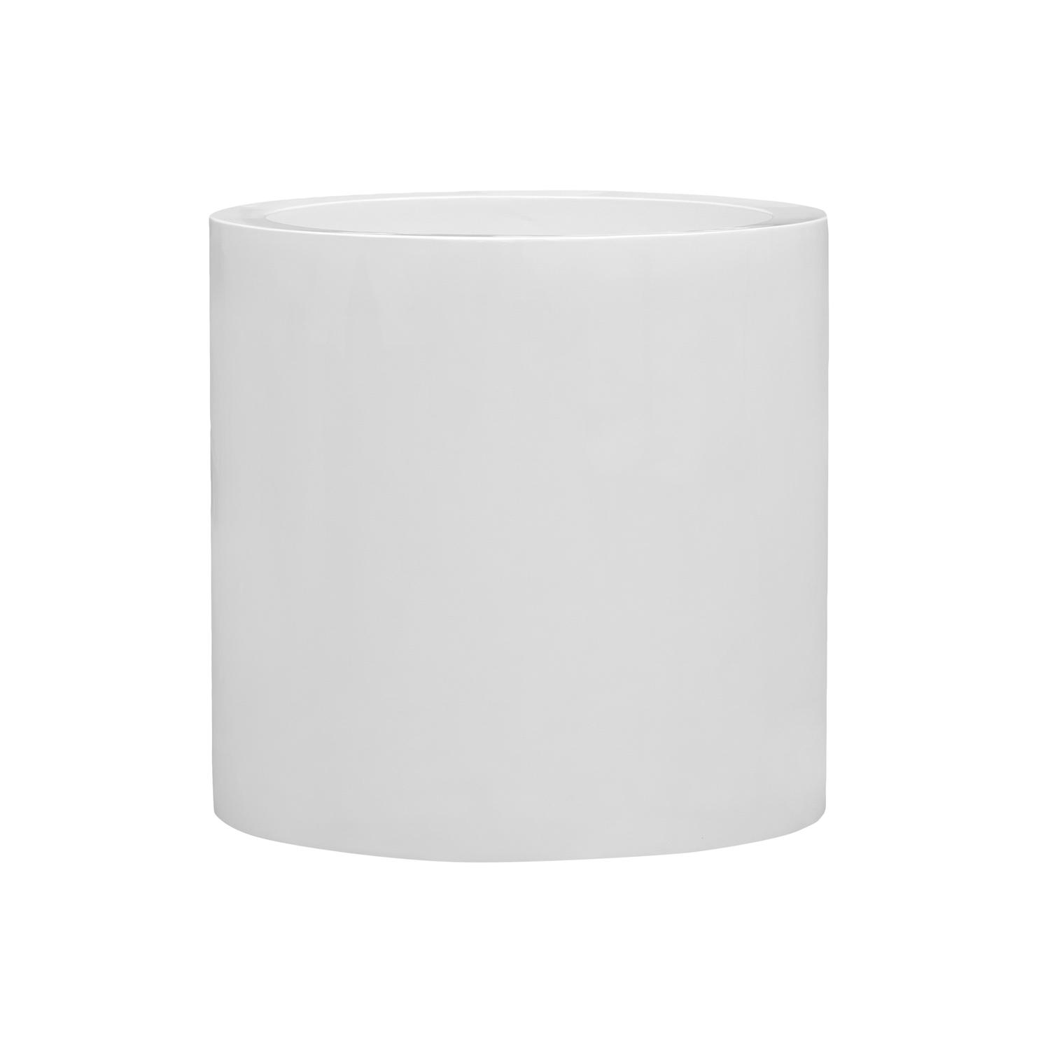 E-shop Pottery Pots Kvetináč Jumbo Max, farba lesklá biela, viac veľkostí - PotteryPots Velikost: L - v. 90 cm, ⌀ 90 cm
