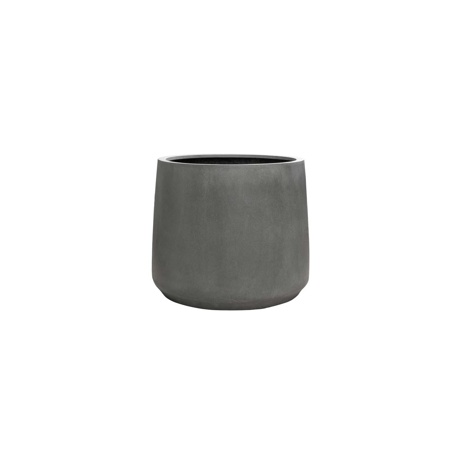 E-shop Pottery Pots Kvetináč Jumbo Patt, farba sivá, viac veľkostí - PotteryPots Velikost: M - v. 97 cm, ⌀ 119 cm