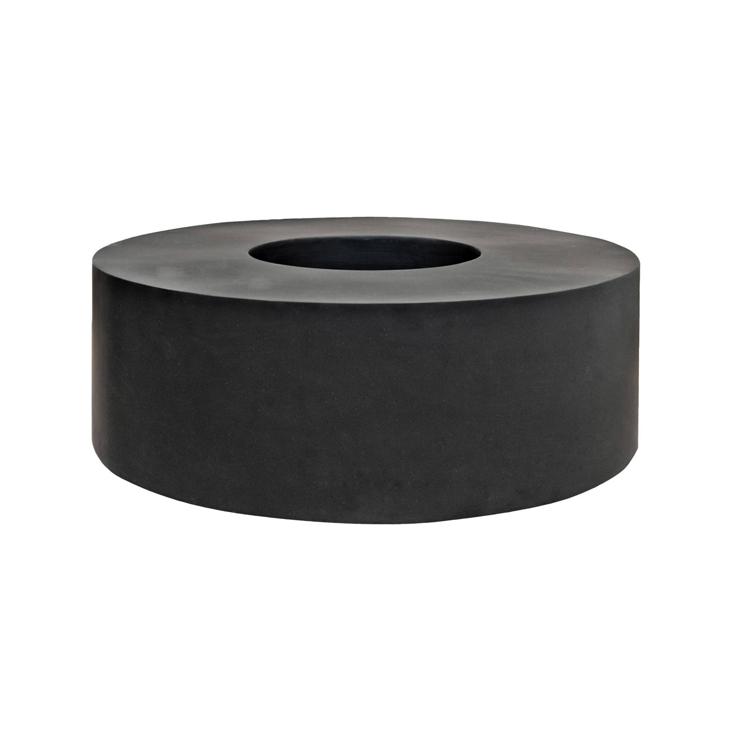 E-shop Pottery Pots Kvetináč Jumbo Seating Round, farba čierna, viac veľkostí - PotteryPots Velikost: - v. 47.5 cm, ⌀ 140 cm
