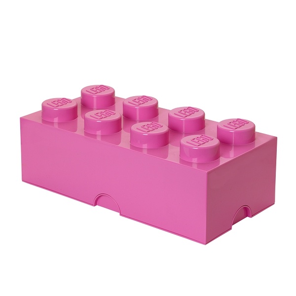 Úložný box 8, viac variant - LEGO Farba: růžová