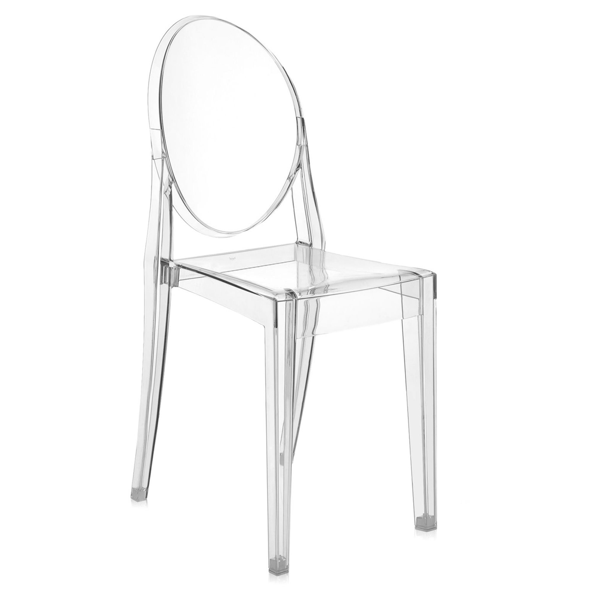 E-shop Jedálenská stolička Victoria Ghost, viac farieb - Kartell Farba: Průhledná