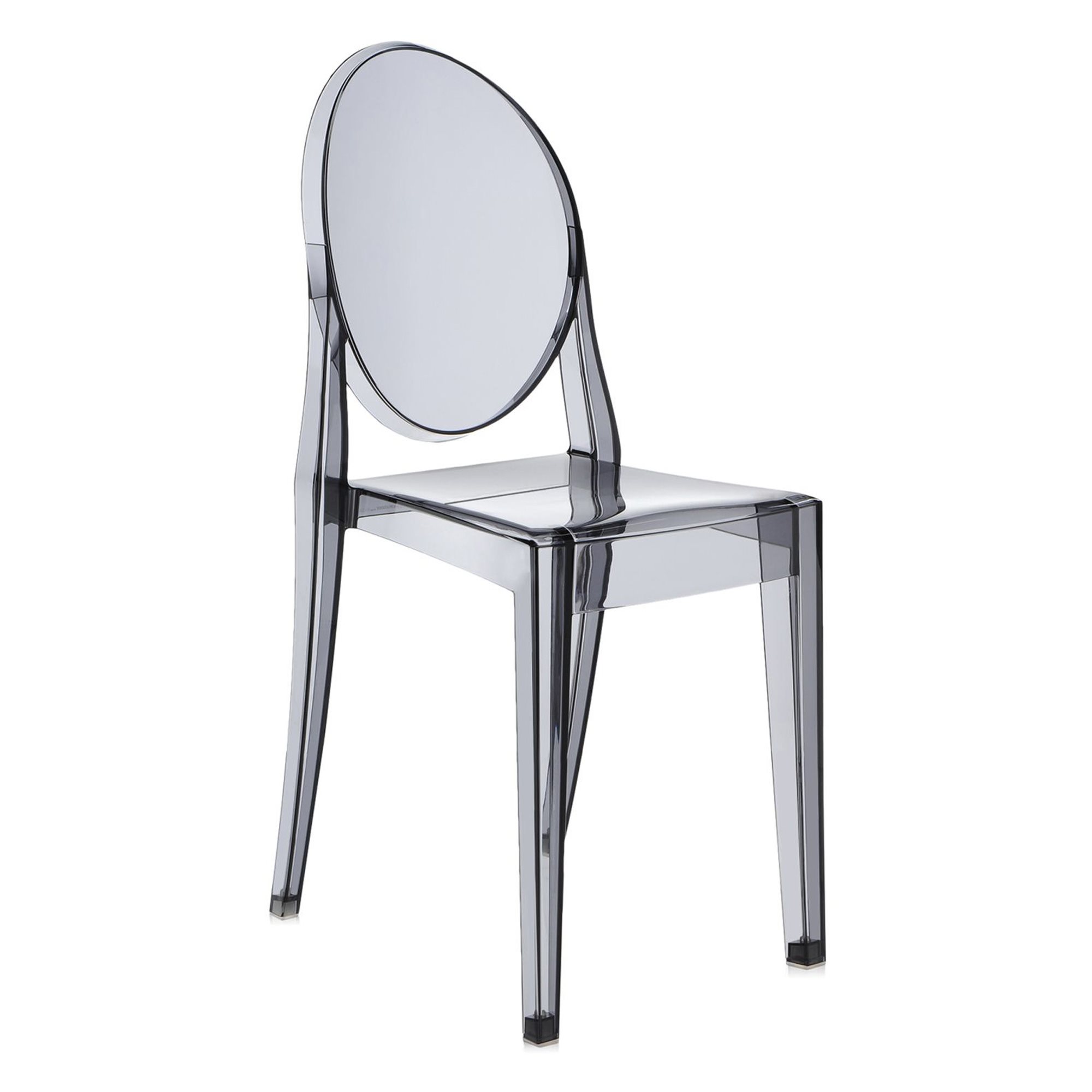 E-shop Jedálenská stolička Victoria Ghost, viac farieb - Kartell Farba: Kouřová