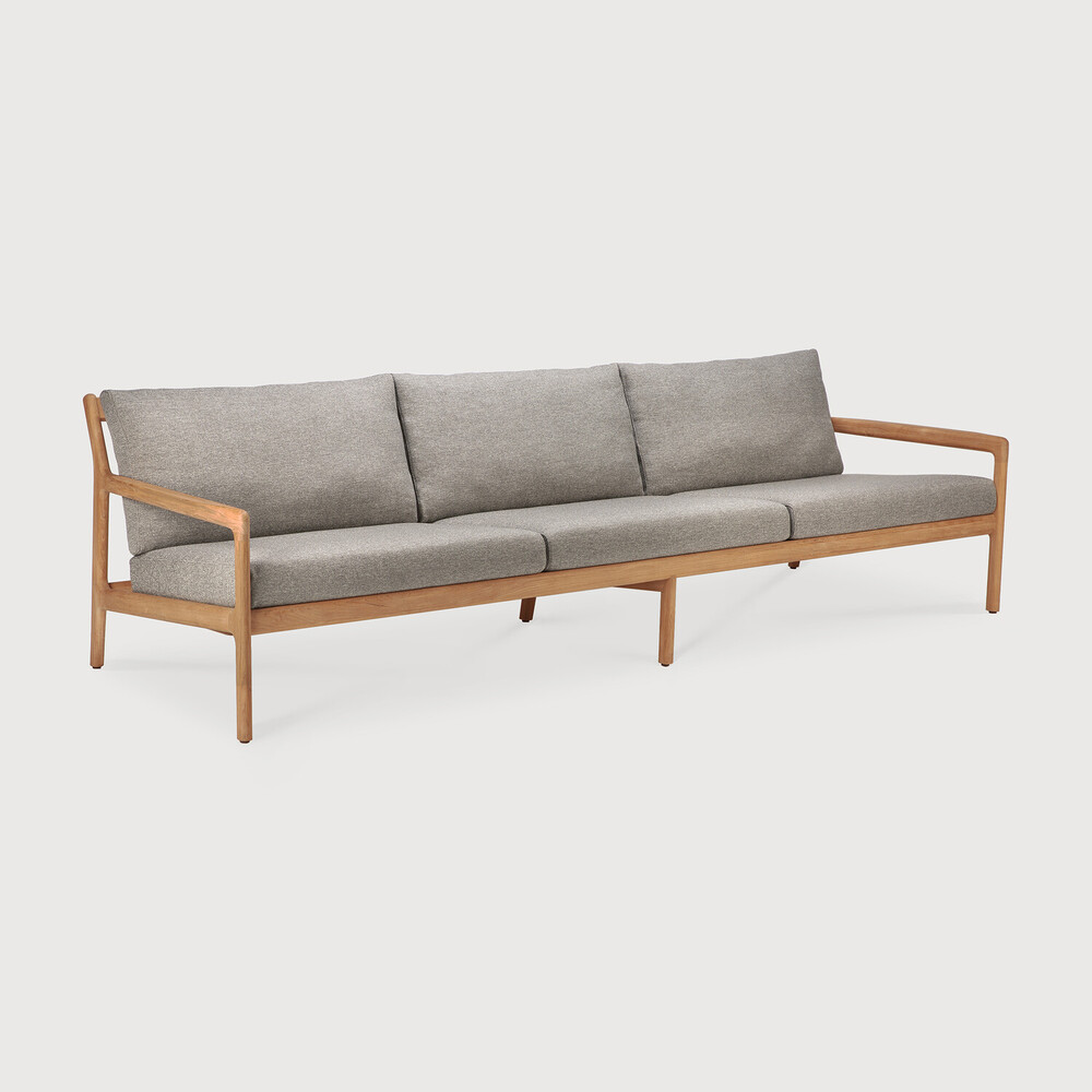 E-shop Vonkajšia pohovka pre 4 Teak Jack, mocha - Ethnicraft