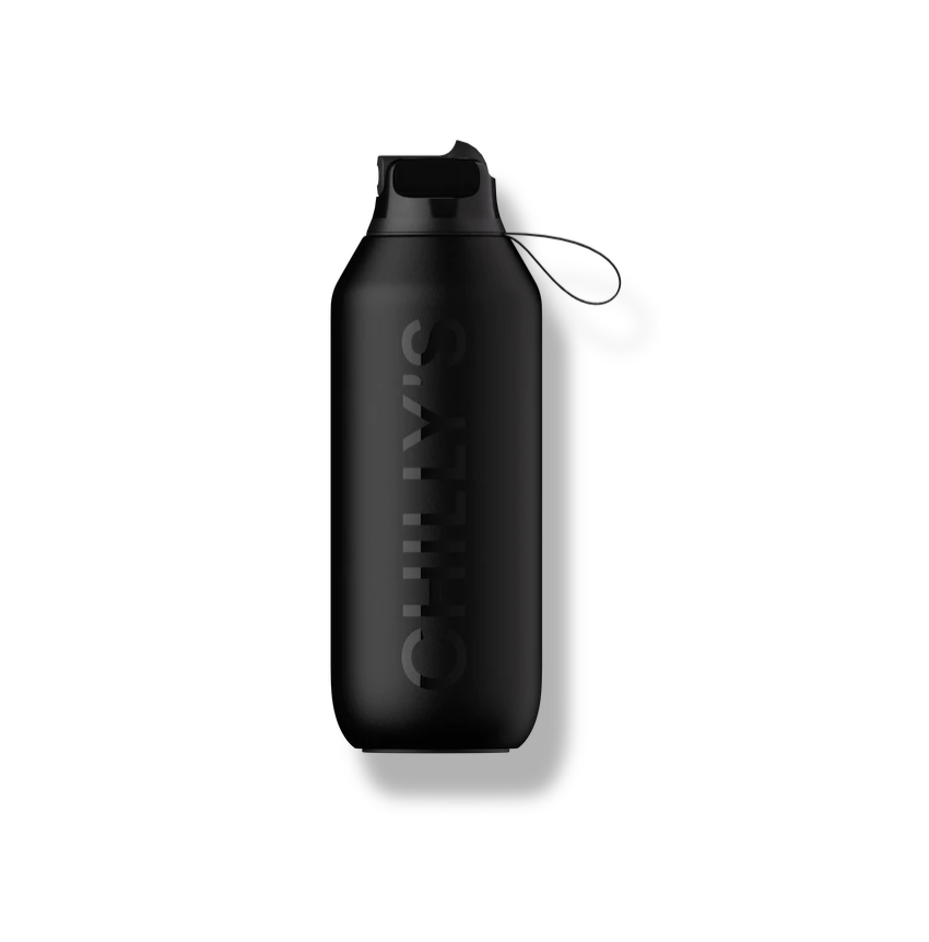 E-shop Termofľaša Chilly's Bottles - čierna priepasť 500ml, edícia Series 2 Flip