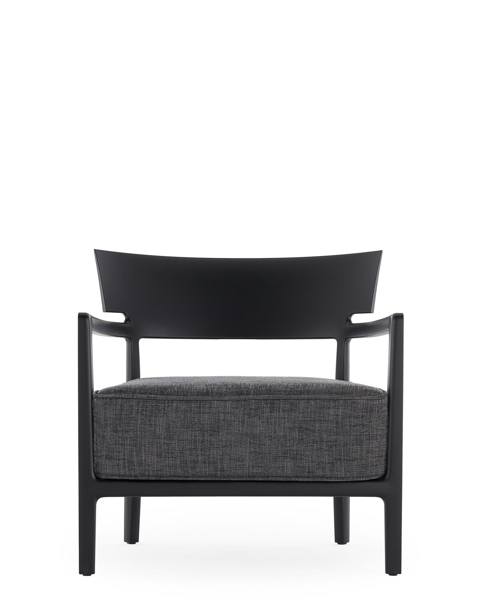 E-shop Kreslo CARA MAT, čierne - Kartell