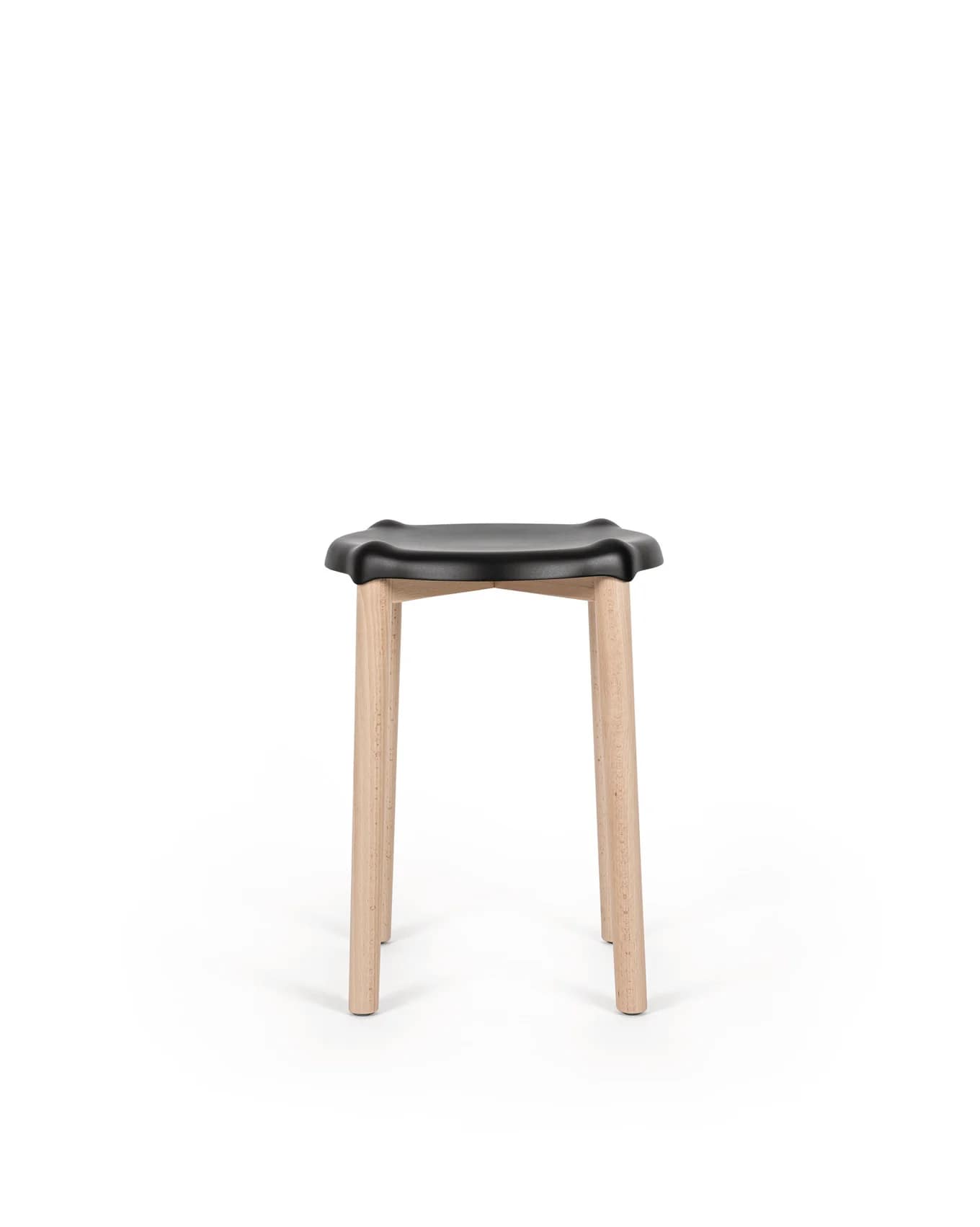 Barová stolička POELE, nízka, viac variantov - Alessi Farba: černá