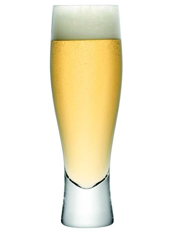 LSA Bar pohár na pivo 400ml, set 4ks, Handmade