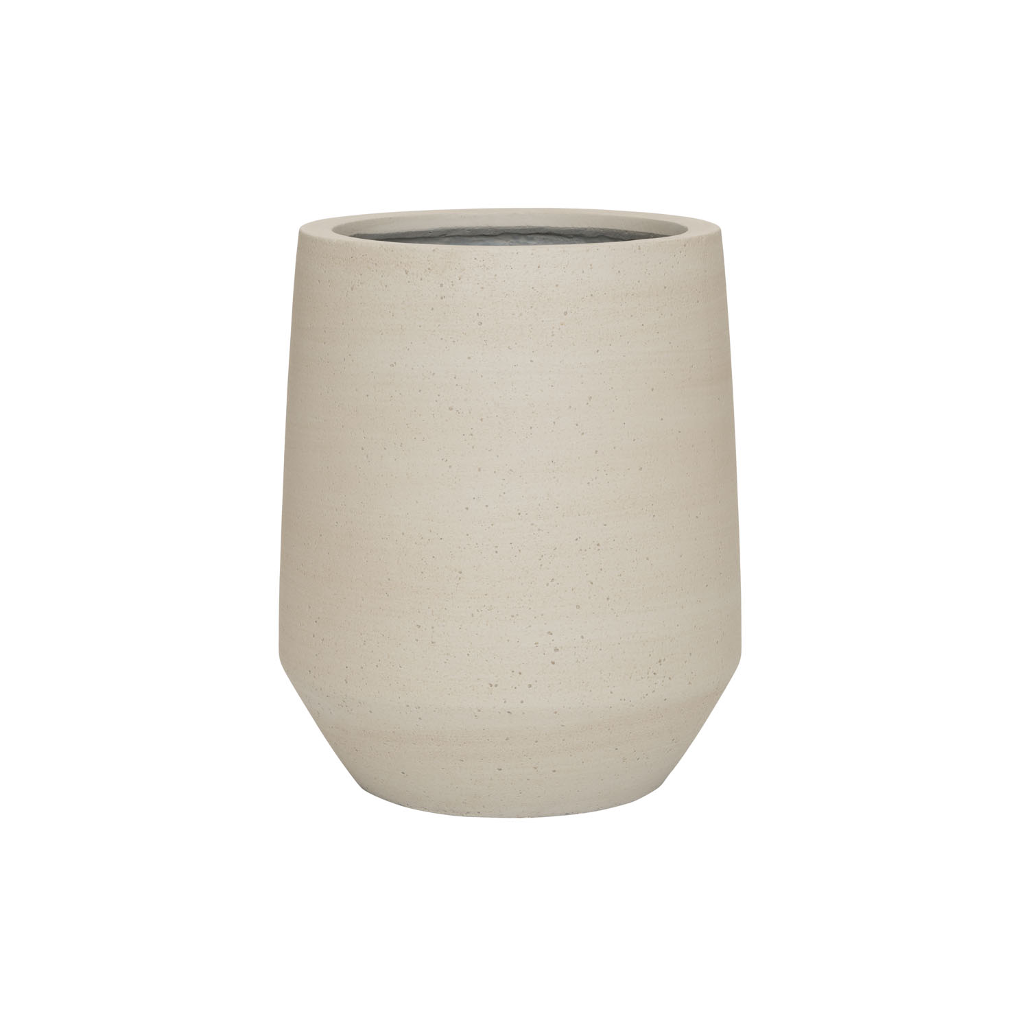E-shop Kvetináč Harith High, jemná béžová, viac veľkostí - Pottery Pots Velikost: S - ⌀ 40, v. 48 cm