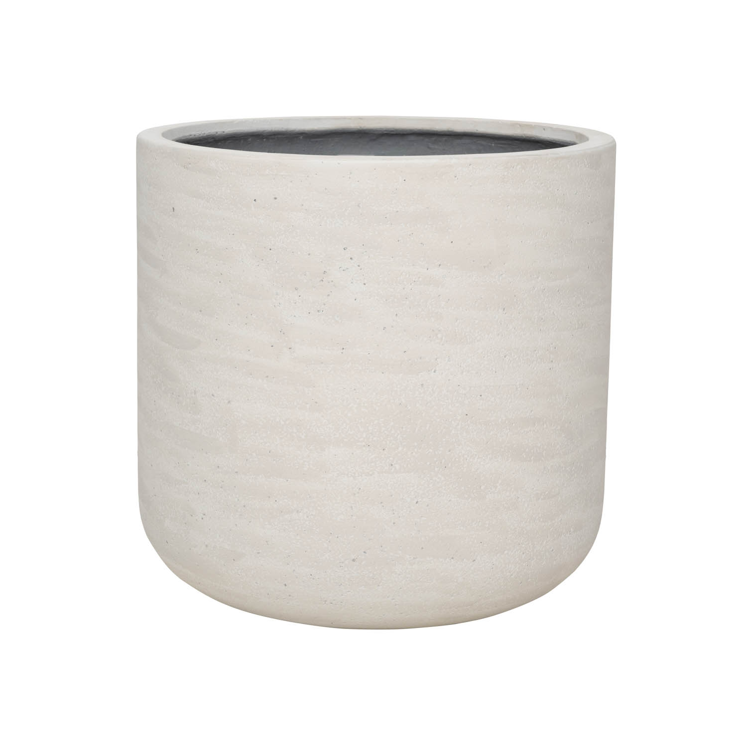 E-shop Pottery Pots Kvetináč Jumbo Charlie, jemná slonovina, viac veľkostí - Potterypots Velikost: XXS - ⌀ 53, v. 51,5 cm