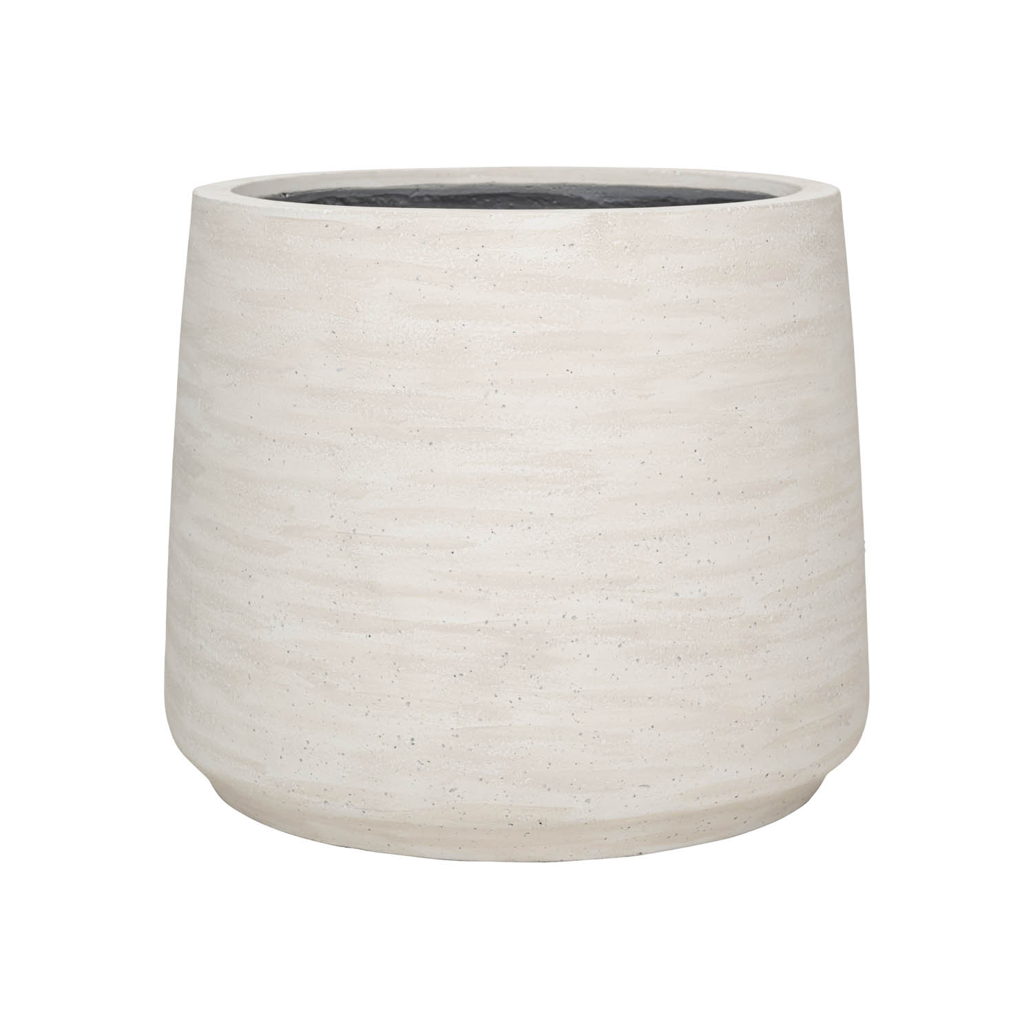 E-shop Pottery Pots Kvetináč Jumbo Patt, jemná slonovina, viac veľkostí - Potterypots Velikost: XS - ⌀ 73, v. 61 cm