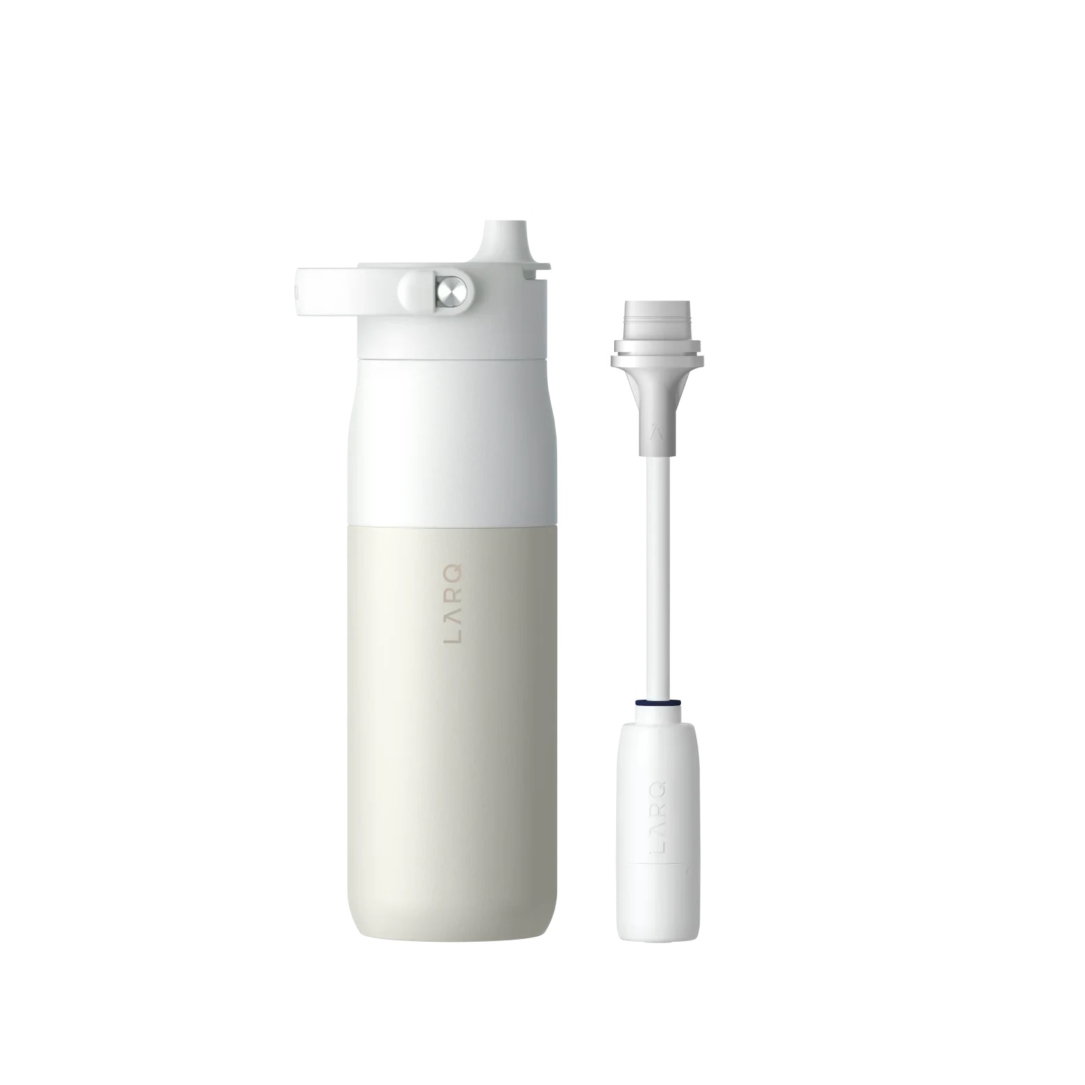 E-shop Filtračná fľaša Swig Top Granite White 680 ml - LARQ