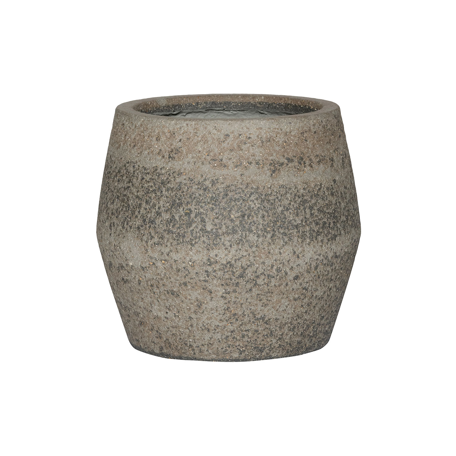 E-shop Pottery Pots Kvetináč Harley, sivý diorit, viac veľkostí - Potterypots Velikost: L - ⌀ 53, v. 48 cm