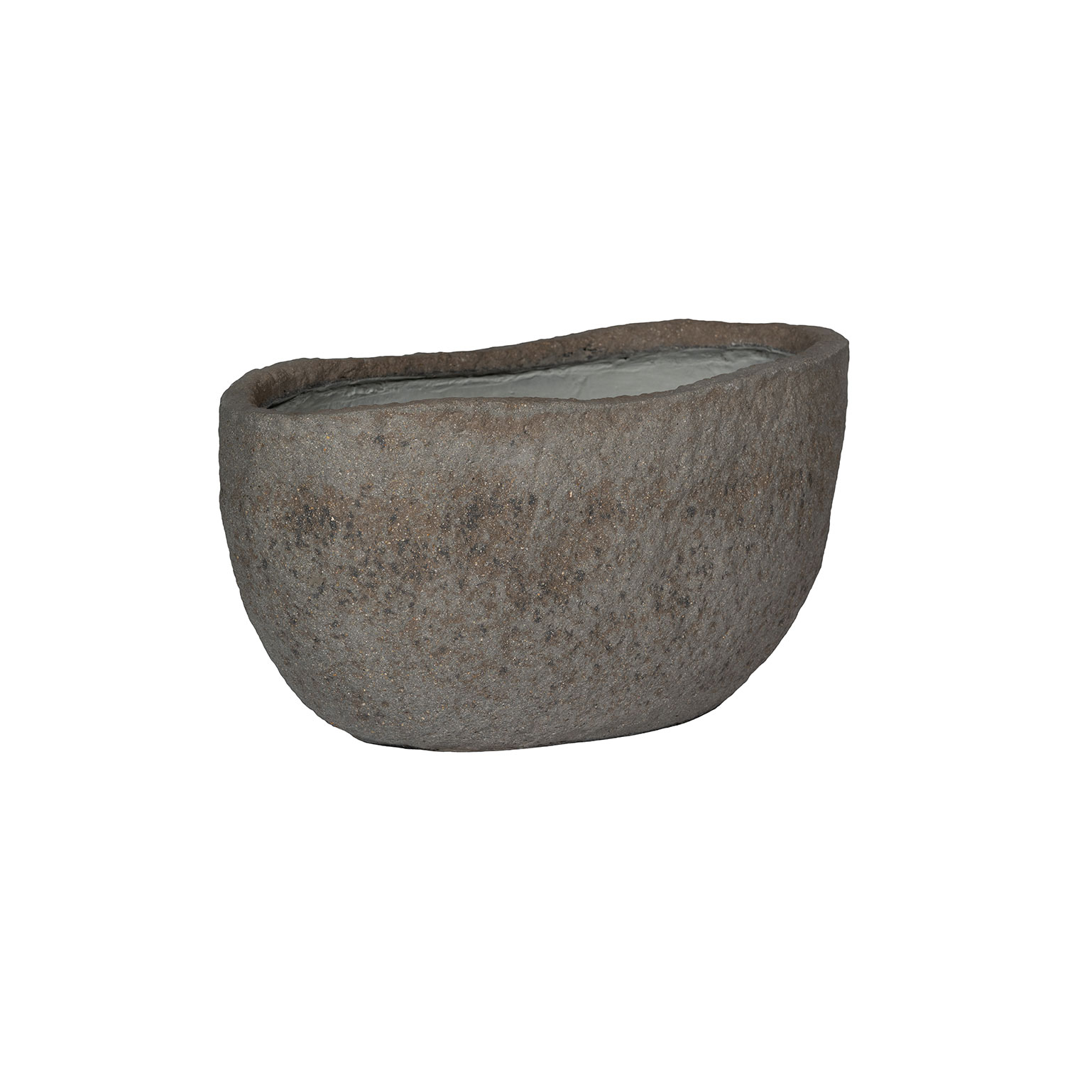 E-shop Kvetináč Mt. Hunter, sivý diorit, viac veľkostí - Pottery Pots Velikost: S - 60 x 34 x 29 cm