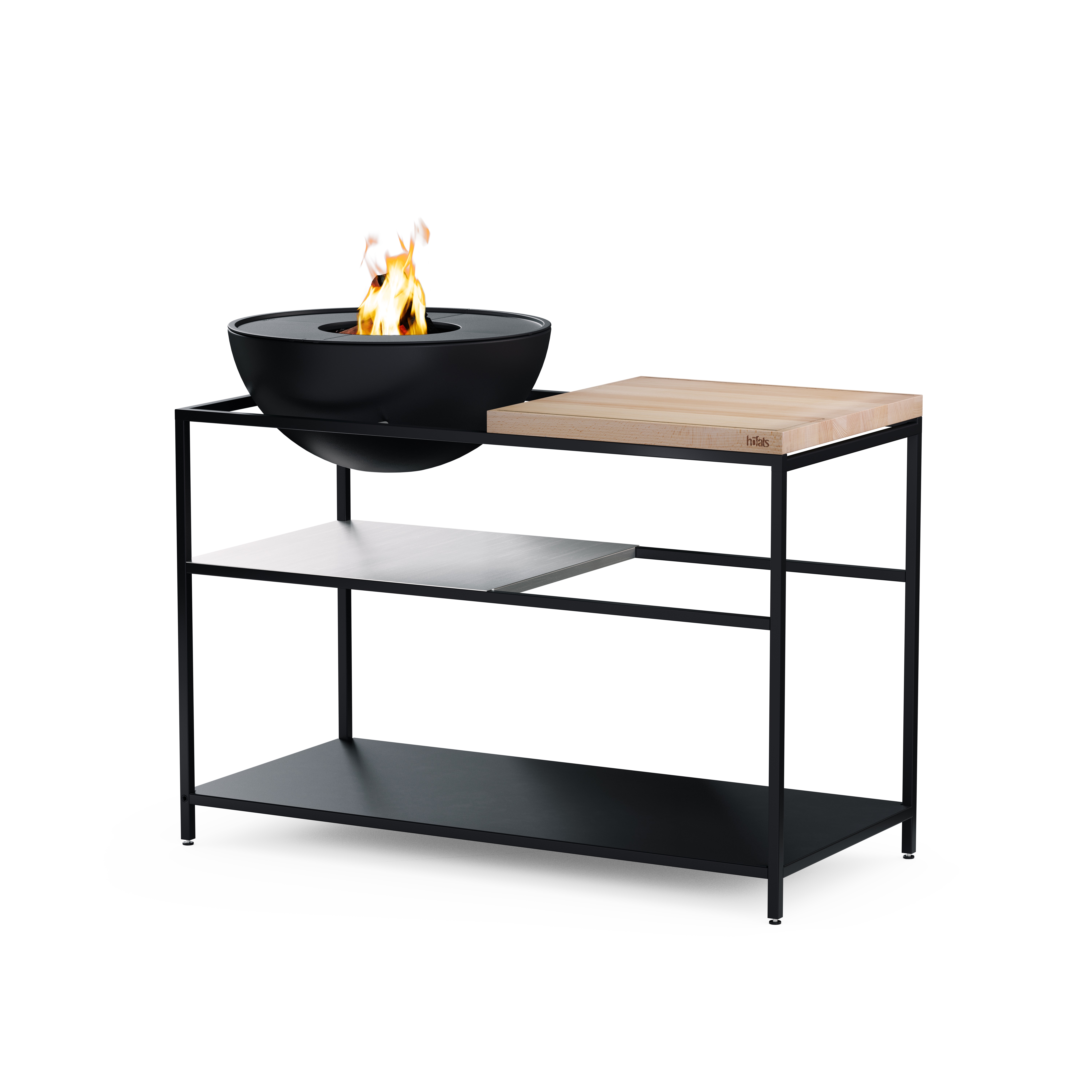 E-shop FIRE KITCHEN s BOWL 57 + 2x Plancha + drôt. podstava - Höfats