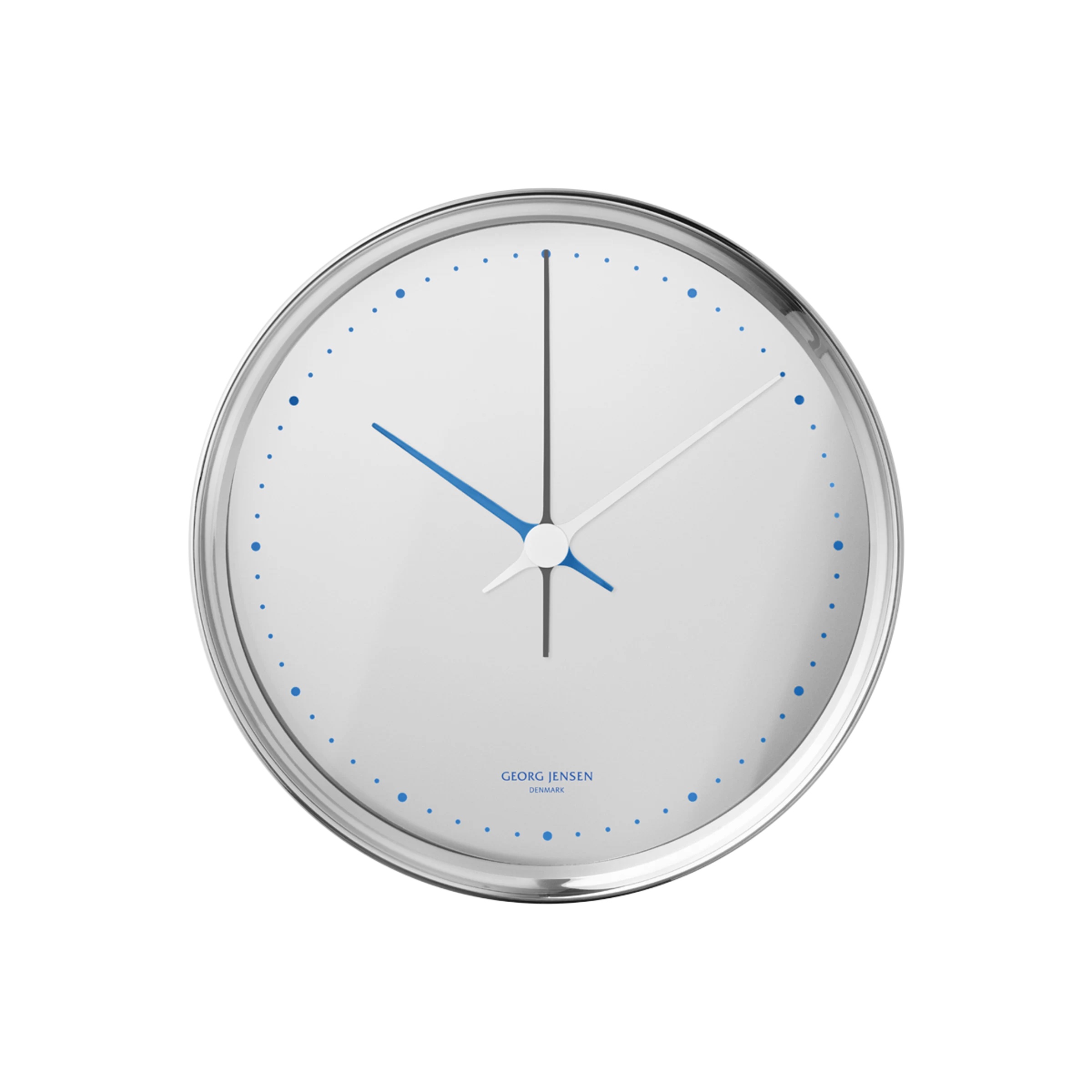 E-shop Nástenné hodiny Henning Koppel 22 cm, nerezové - Georg Jensen