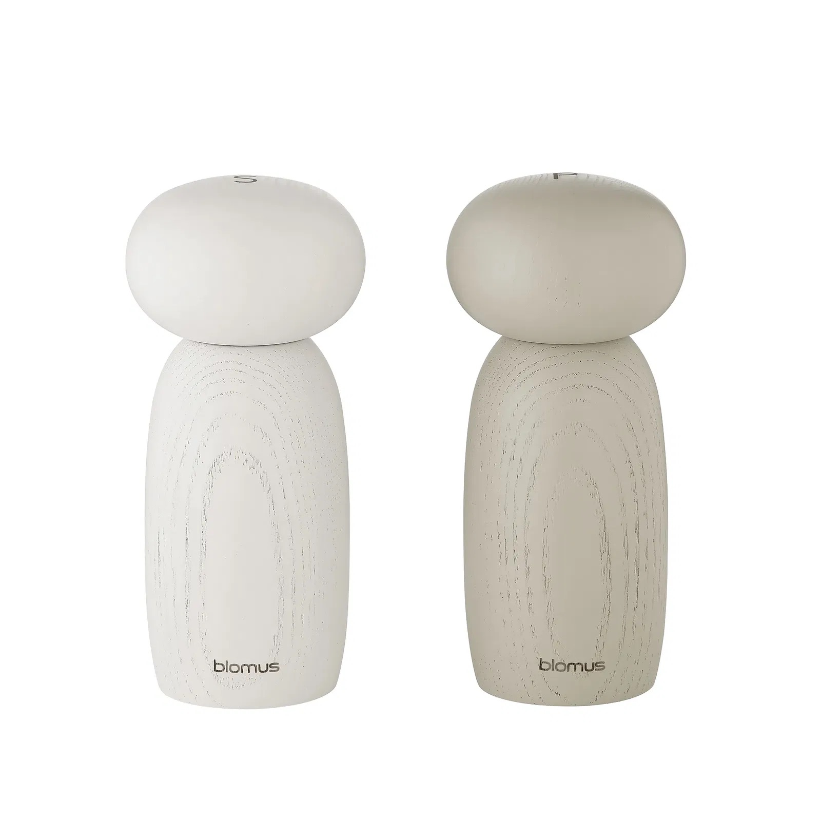 E-shop Mlynček na soľ a korenie, kolekcia MOLI | V 13 cm, Ø 6 cm - Mesačný lúč/Nomád - Blomus