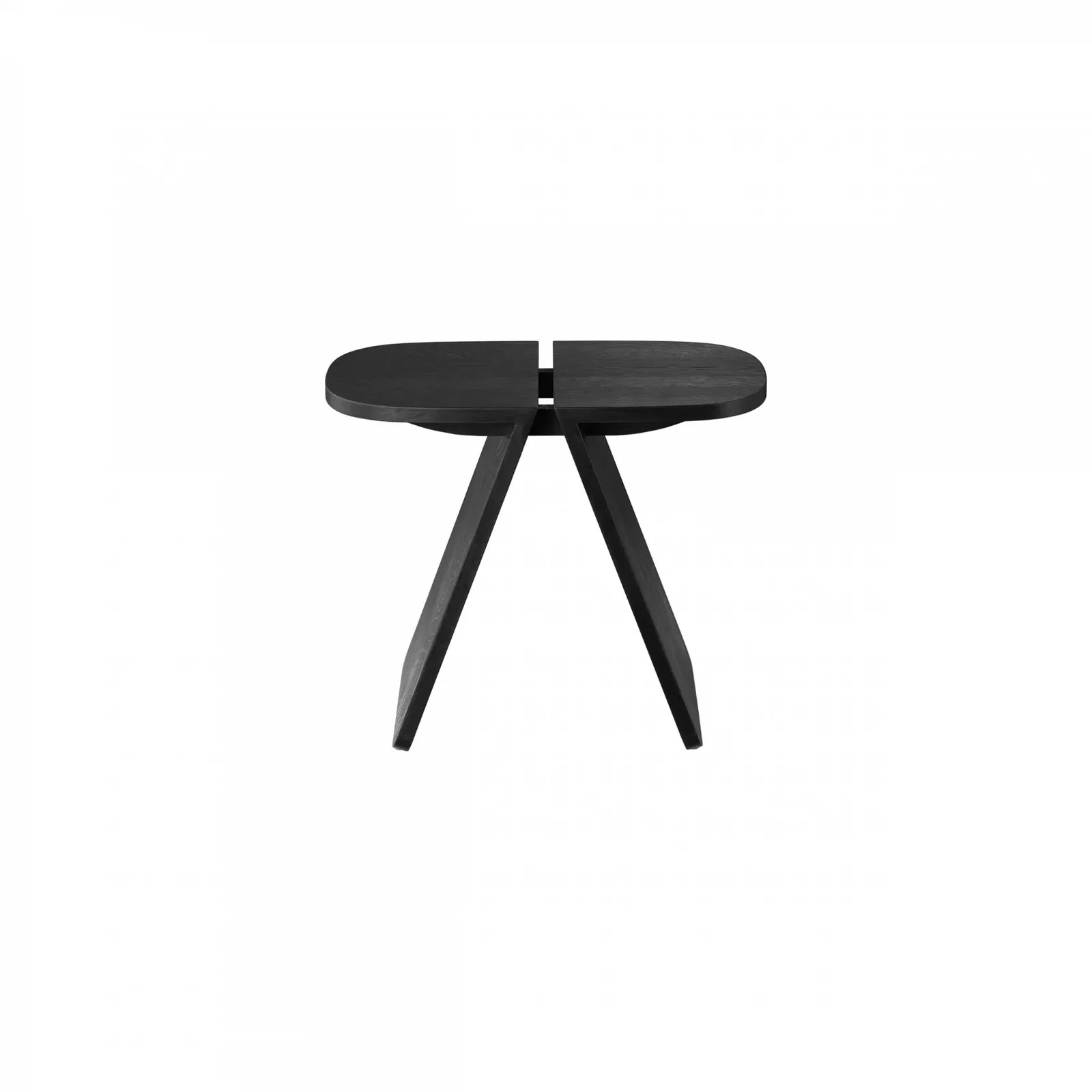 E-shop Odkladací stolík, kolekcia AVIO | V 45 cm, Š 55 cm, H 30 cm - Čierny dub - Blomus