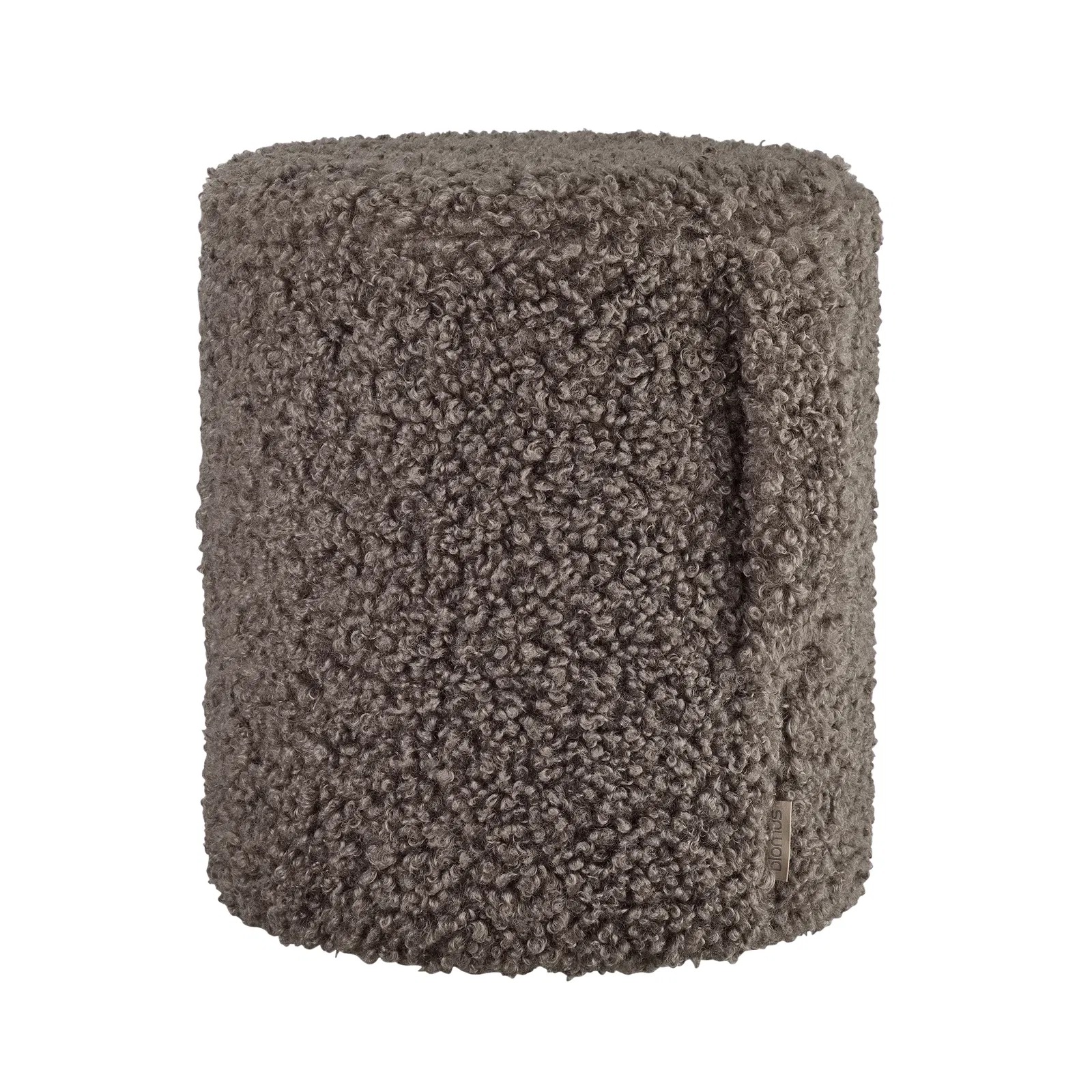 E-shop Puf, kolekcia TEDDY | V 40 cm, Ø 35 cm - Espresso - Blomus