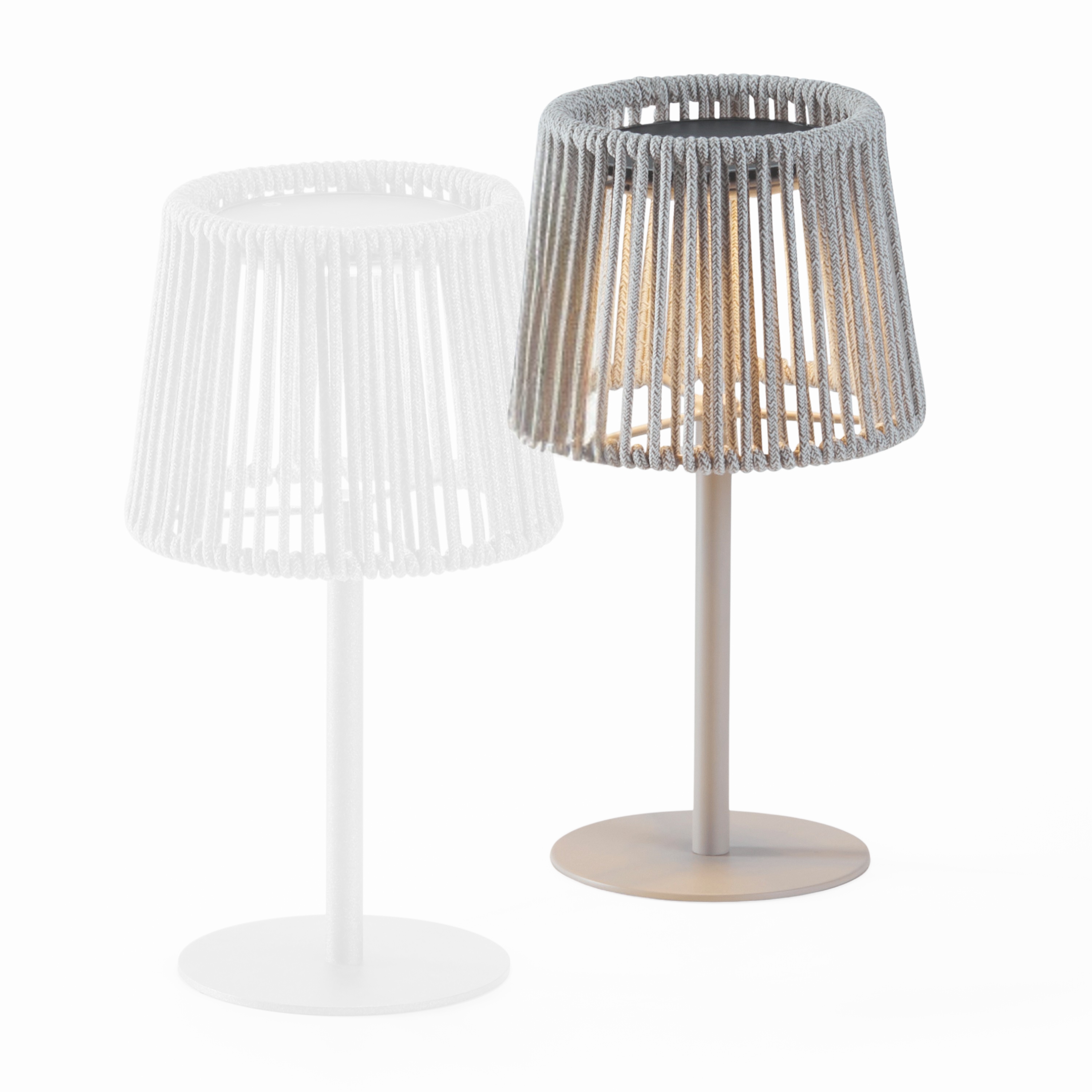 E-shop Solárna lampa Lumen, béžová - Philippi