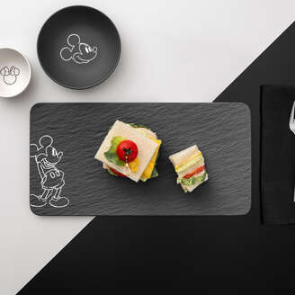 Kávová šálka s tanierikom Manufacture Rock - Mickey Mouse, 4 ks - Villeroy & Boch