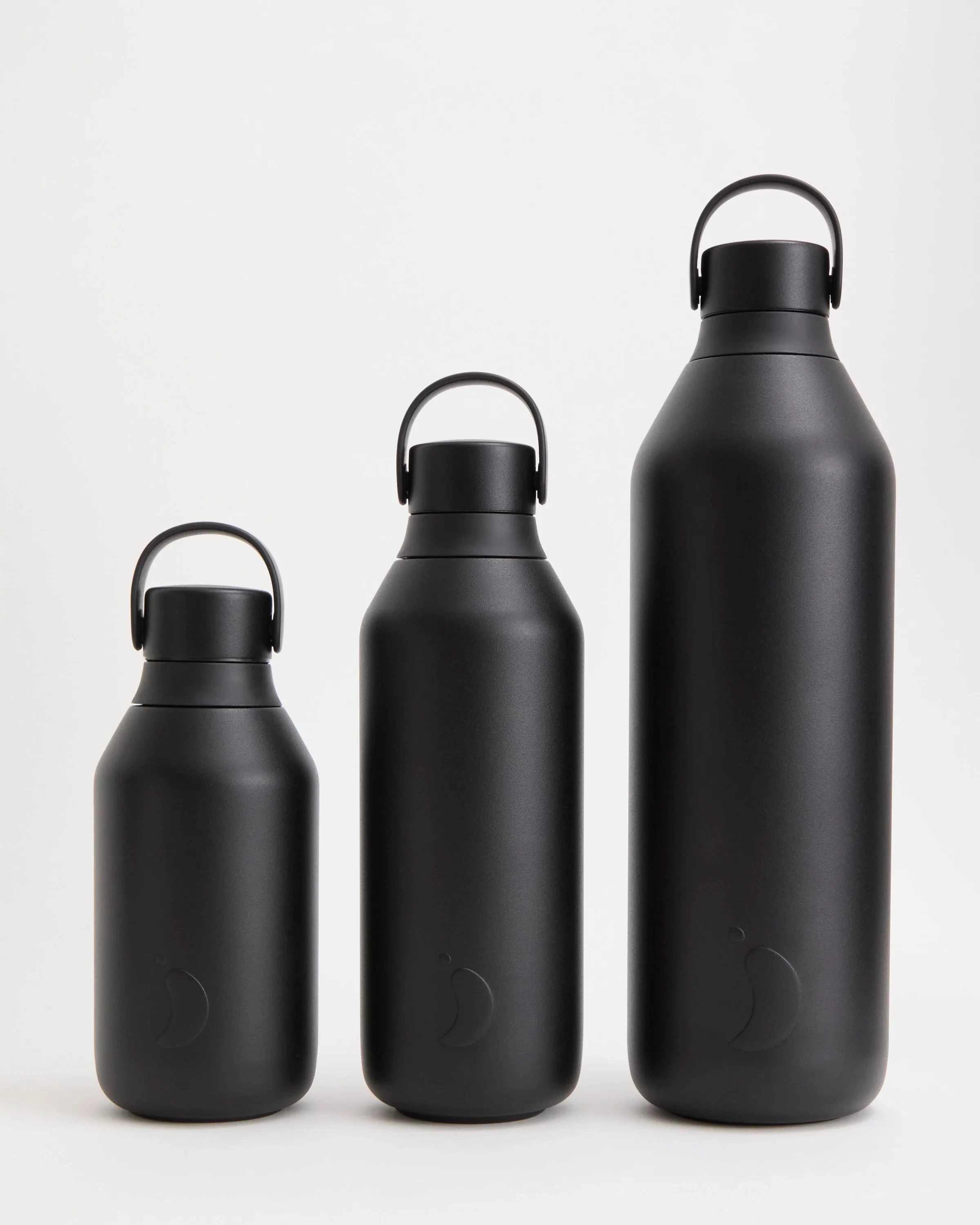 Termofľaša Chilly's Bottles Onyx Black, Series 3, 350ml