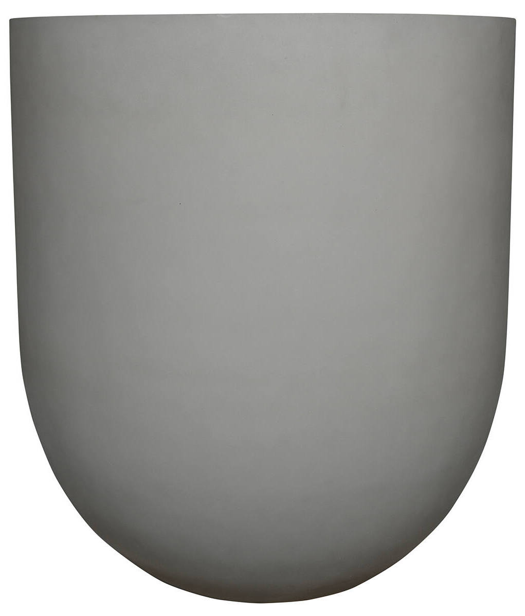 Pottery Pots Kvetináč Jumbo Lex, farba hmlavo šedá, viac veľkostí - PotteryPots Veľkosť: S - ø 80 cm | v. 88 cm